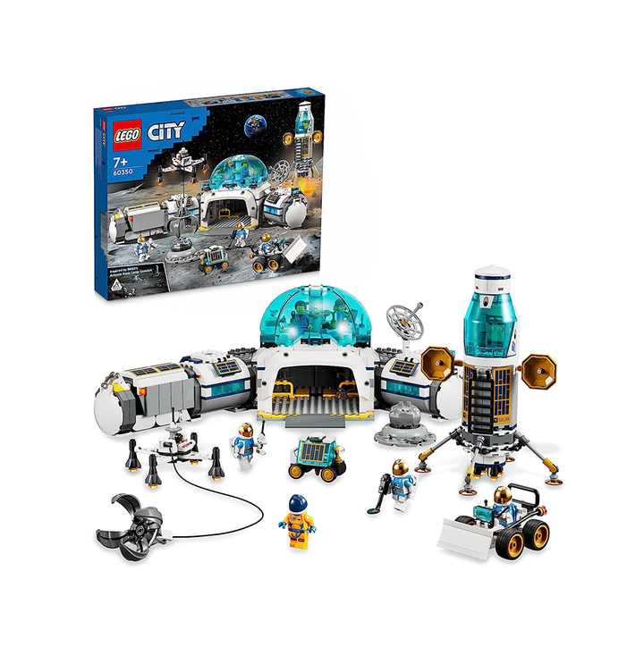 LEGO City Lunar Research Base 60350 Building Kit (786 Pieces)