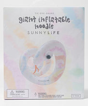 Giant Inflatable Noodle Snake Tie Dye Tie Dye