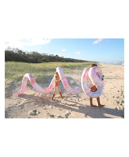 Giant Inflatable Noodle Snake Tie Dye Tie Dye