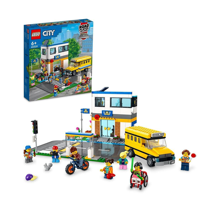 LEGO City School Day 60329 Building Kit (433 Pieces)