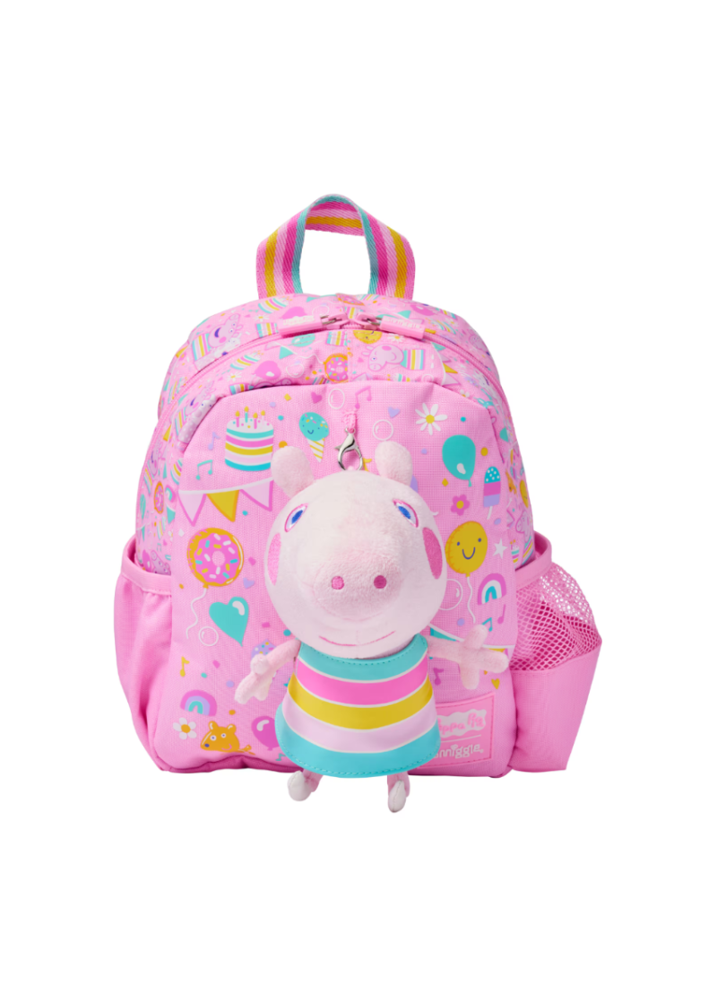 Smiggle Kids Mini Backpack with Plush - Peppa Pig