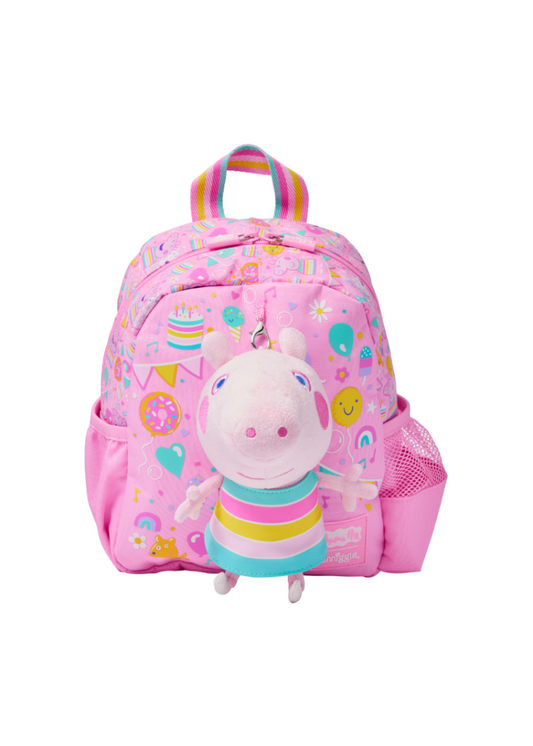 Smiggle Kids Mini Backpack with Plush - Peppa Pig