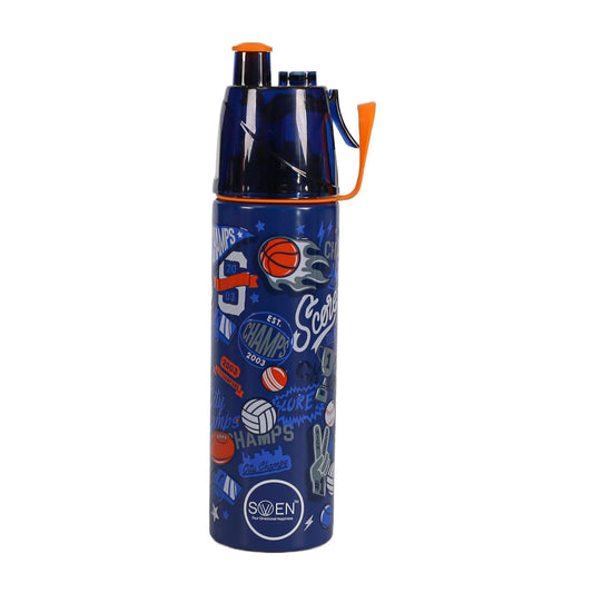 Insulated Stainless Steel Mist / Spray Bottle for kids , 600 ML , SPORTS