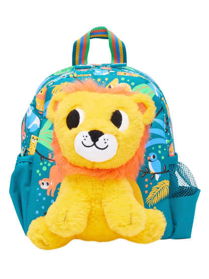 Smiggle Kids Mini Backpack with Plush - Lion