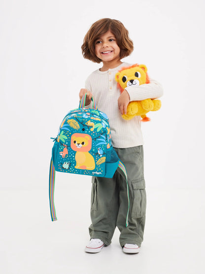 Smiggle Kids Mini Backpack with Plush - Lion