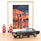 Norev Ford Mustang Coupe 1966 Metallic Midnight Blue 1:18 Scale Die-Cast Model Car