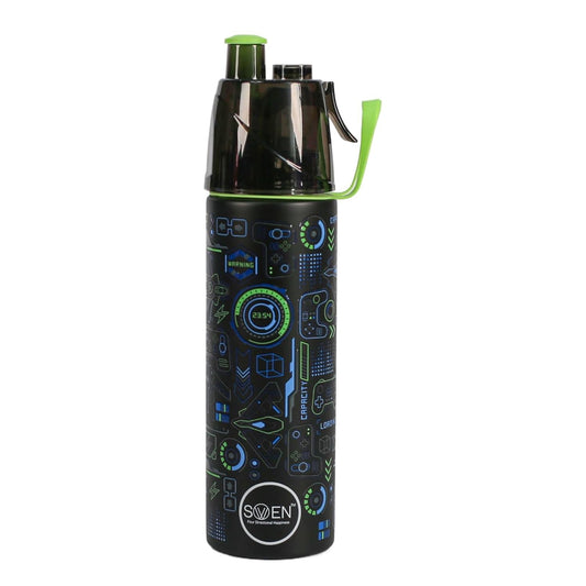 Insulated Stainless Steel Mist / Spray Bottle for kids , 600 ML , GAMING