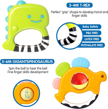 HOLA Baby Rattle Teether Set