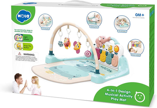 Hola 4-in-1 Large size Musical Activity Center Play Mat