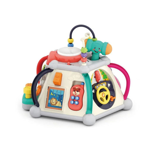 Hola 15-In-1 Discover Activity Cube: Interactive Toy For Toddlers