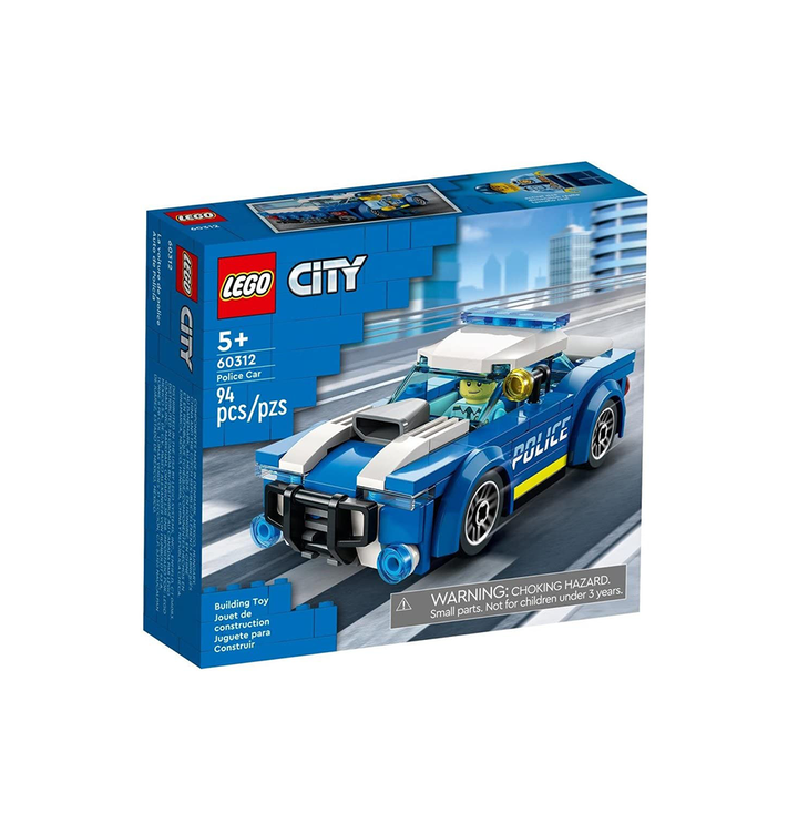 LEGO City Police Car 60312 Building Kit (94 Pieces)