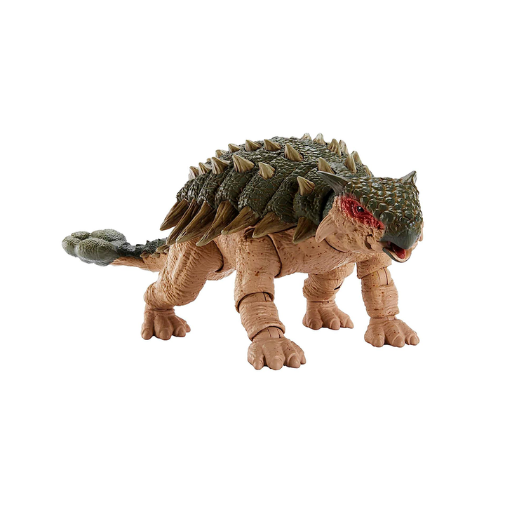 Jurassic World Jurassic Park III Collector Dinosaur Action Figure Ankylosaurus Hammond Collection, Deluxe Articulation, Movie Authentic Gift Toy