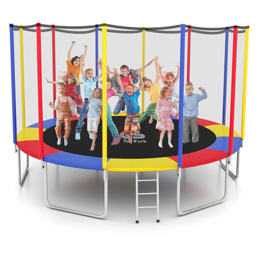 Toys Uncle 16 Feet  Rainbow Deluxe Trampoline