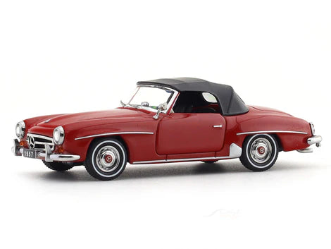 1957 Mercedes-Benz 190SL red 1:64 Diecast scale model