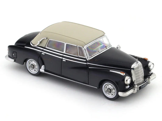GFCC 1/64 Scale Mercedes-Benz 300D 1959 Black Diecast