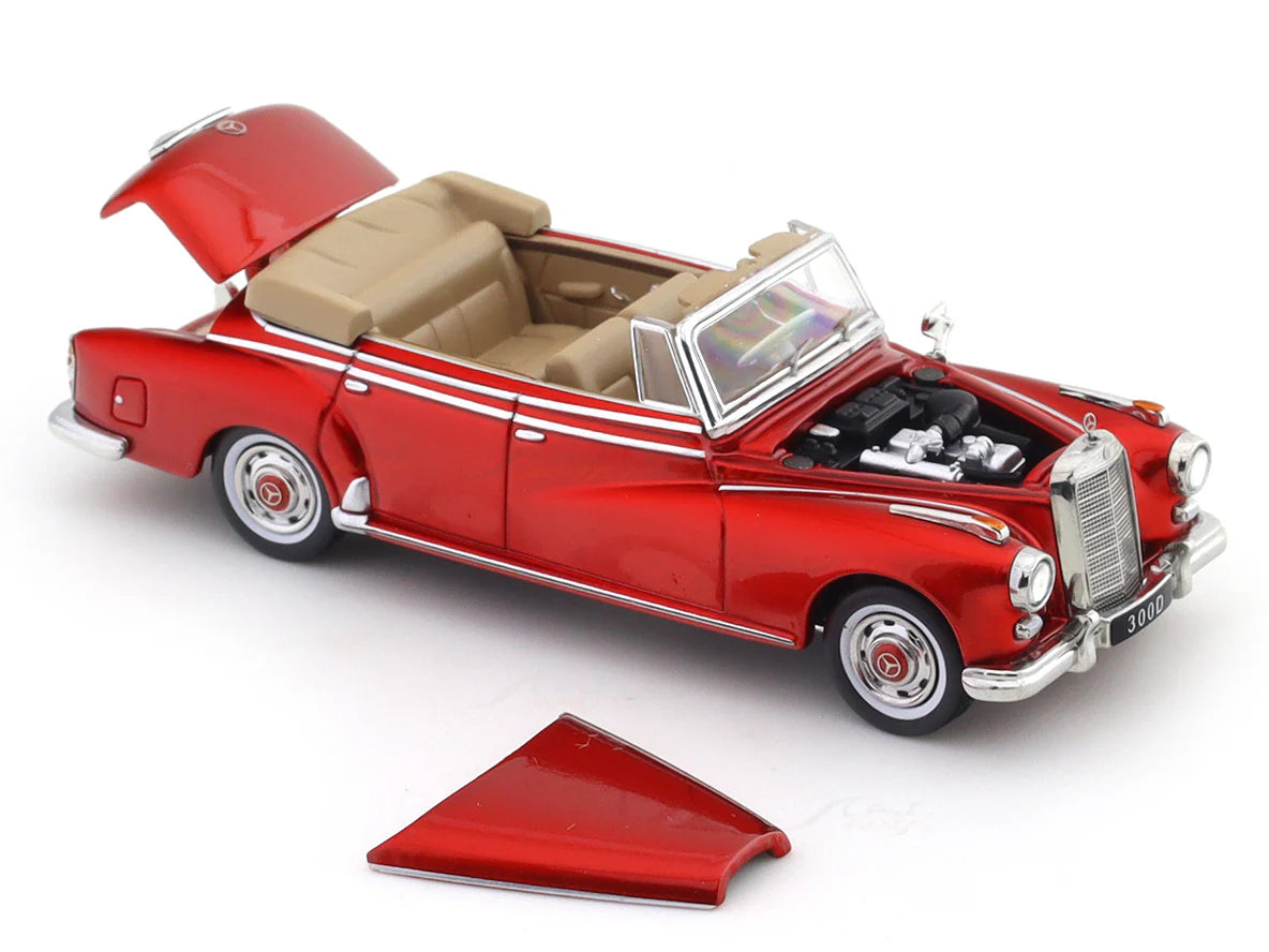 1959 Mercedes-Benz 300D red 1:64 GFCC diecast scale model