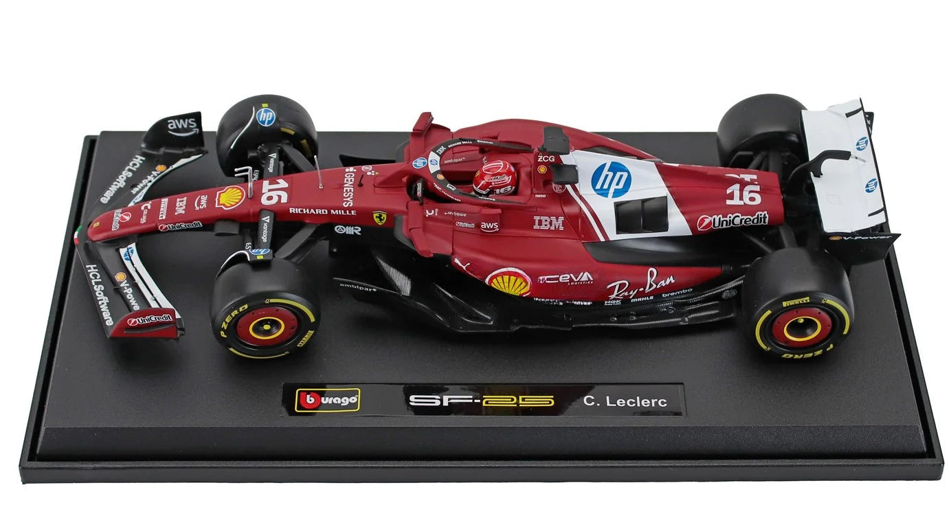 1:18 Leclerc SF-25 Car Model