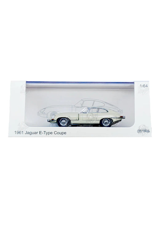 GFCC 1:64 1961 Jaguar E-Type Coupe Diecast Car Model