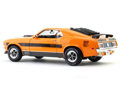 1:18 1970 Ford Mustang Mach 1 orange