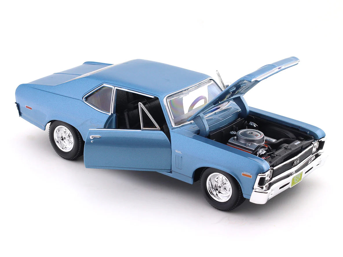 1:24 1970 Chevrolet Nova SS Blue
