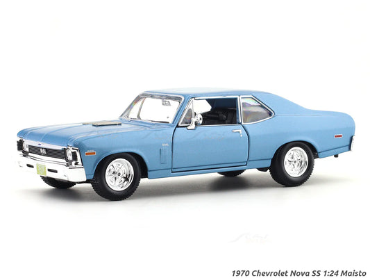 1:24 1970 Chevrolet Nova SS Blue