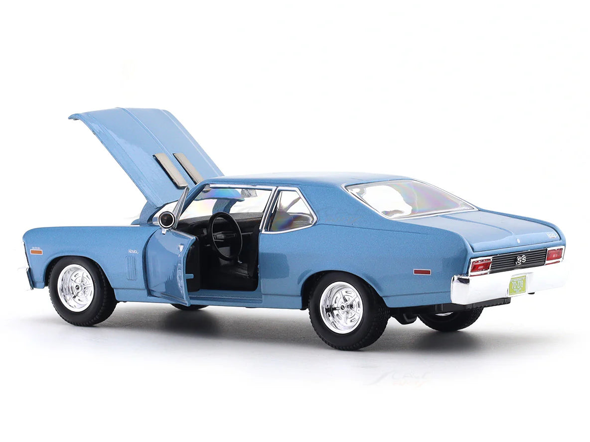 1:24 1970 Chevrolet Nova SS Blue