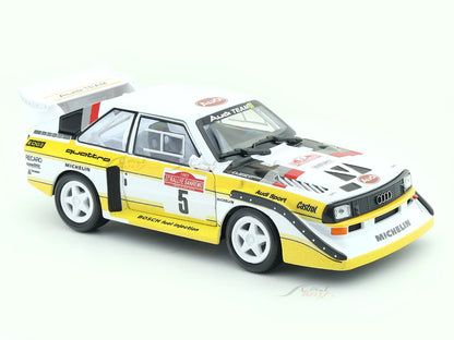 Bburago 1985 Audi Sport Quattro S1 E2 1:24 Diecast Rally Car Model