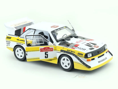Bburago 1985 Audi Sport Quattro S1 E2 1:24 Diecast Rally Car Model