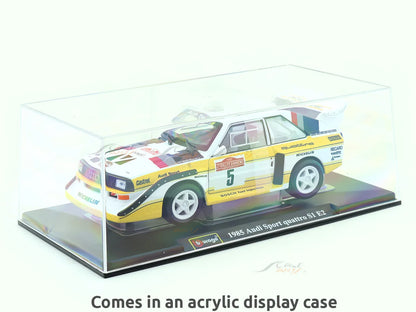 Bburago 1985 Audi Sport Quattro S1 E2 1:24 Diecast Rally Car Model