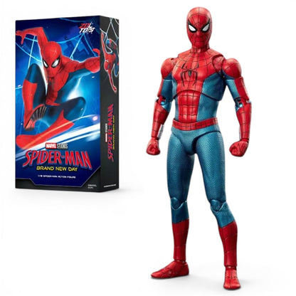 ZD Toys Marvel Studios Spider-Man Brand New Day 1:10 Scale Action Figure (6-7 Inch) | Premium Collectible Display Figure