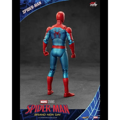 ZD Toys Marvel Studios Spider-Man Brand New Day 1:10 Scale Action Figure (6-7 Inch) | Premium Collectible Display Figure