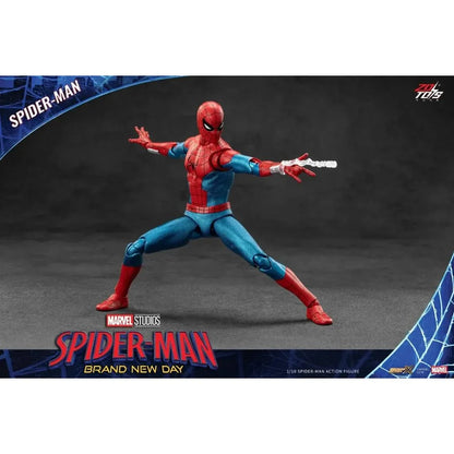 ZD Toys Marvel Studios Spider-Man Brand New Day 1:10 Scale Action Figure (6-7 Inch) | Premium Collectible Display Figure