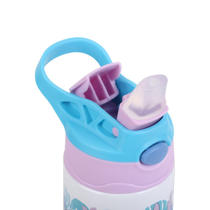 Smiggle 520 ml Stainless Steel Water Bottle for Kids - Stitch