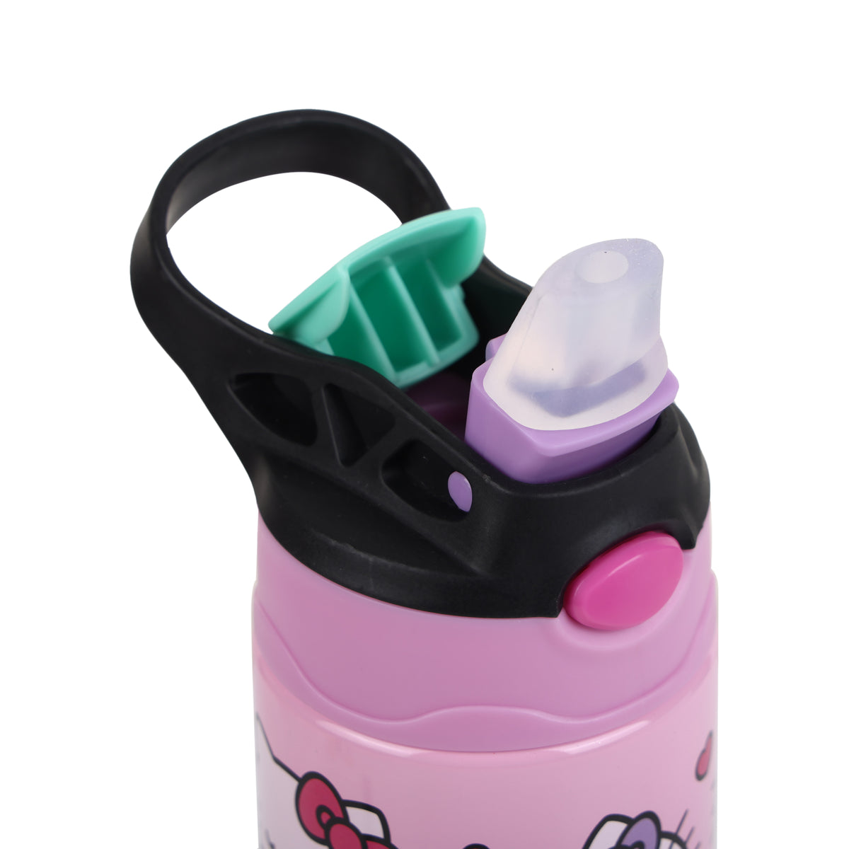Smiggle 520 ml Stainless Steel Water Bottle for Kids - HELLO KITTY