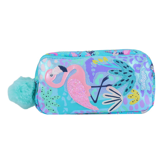 Smiggle Kids Pencil Pouch - FLAMINGO
