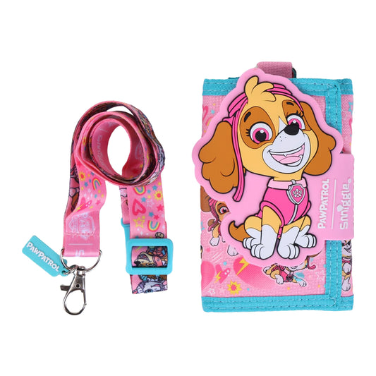 Smiggle Paw Patrol Pink Trifold Wallet for Kids