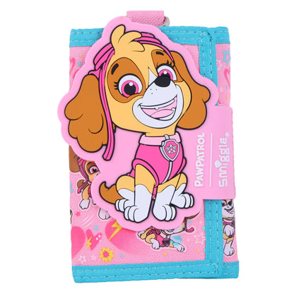 Smiggle Paw Patrol Pink Trifold Wallet for Kids