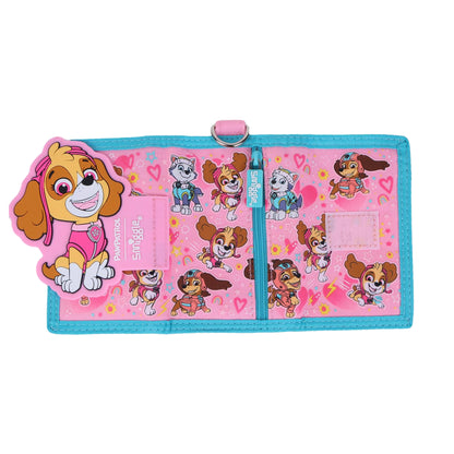 Smiggle Paw Patrol Pink Trifold Wallet for Kids
