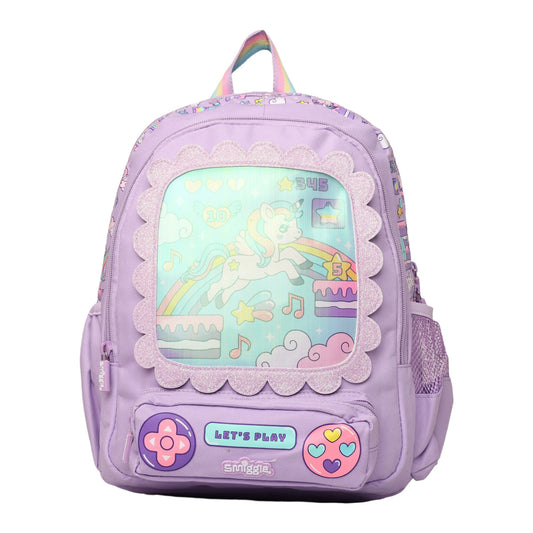 SMIGGLE Junior Backpack Pink Unicorn