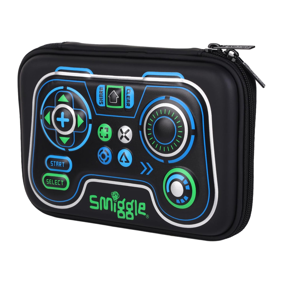 Smiggle Hardcase Pencil Case for Kids - GAMING