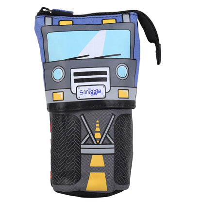 Smiggle Stand & Slide Pencil Case for Kids - CAR