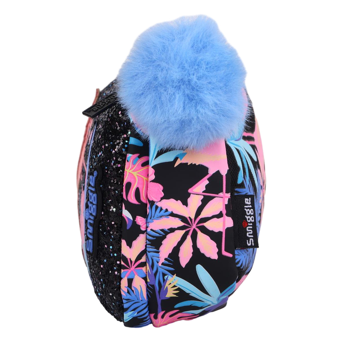 Smiggle Kids Pencil Pouch - BLACK FLAMINGO
