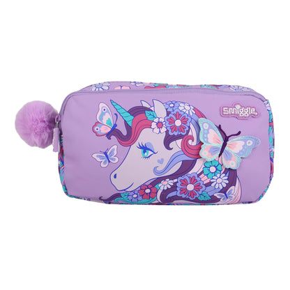 Smiggle Kids Pencil Pouch - PINK UNICORN