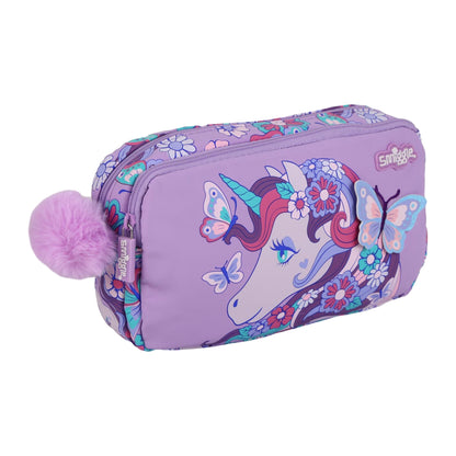 Smiggle Kids Pencil Pouch - PINK UNICORN