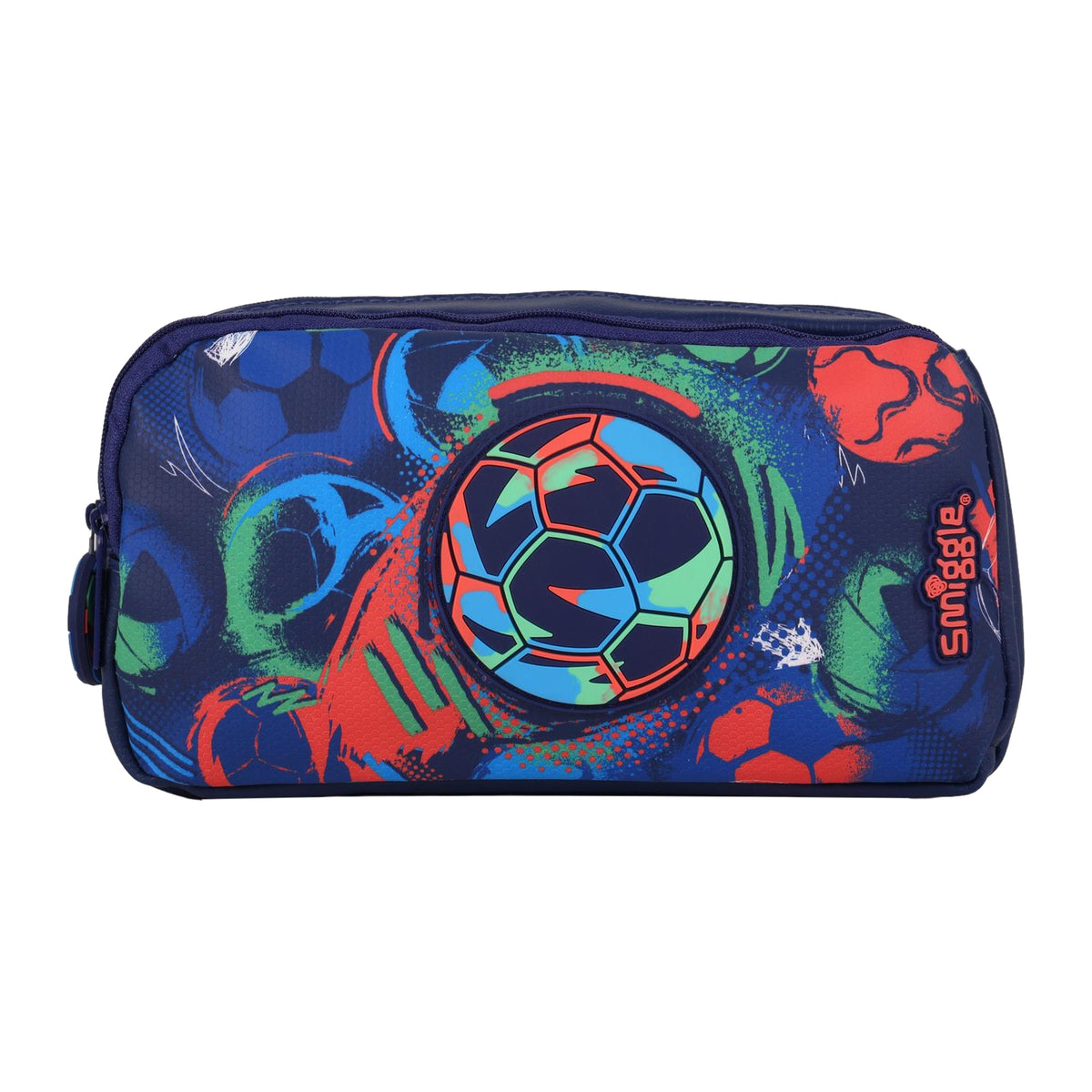 Smiggle Kids Pencil Pouch - FOOTBALL
