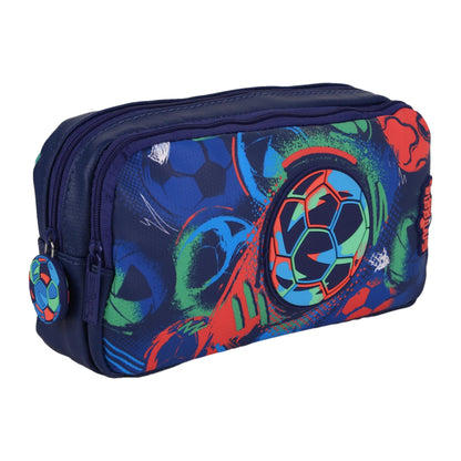 Smiggle Kids Pencil Pouch - FOOTBALL
