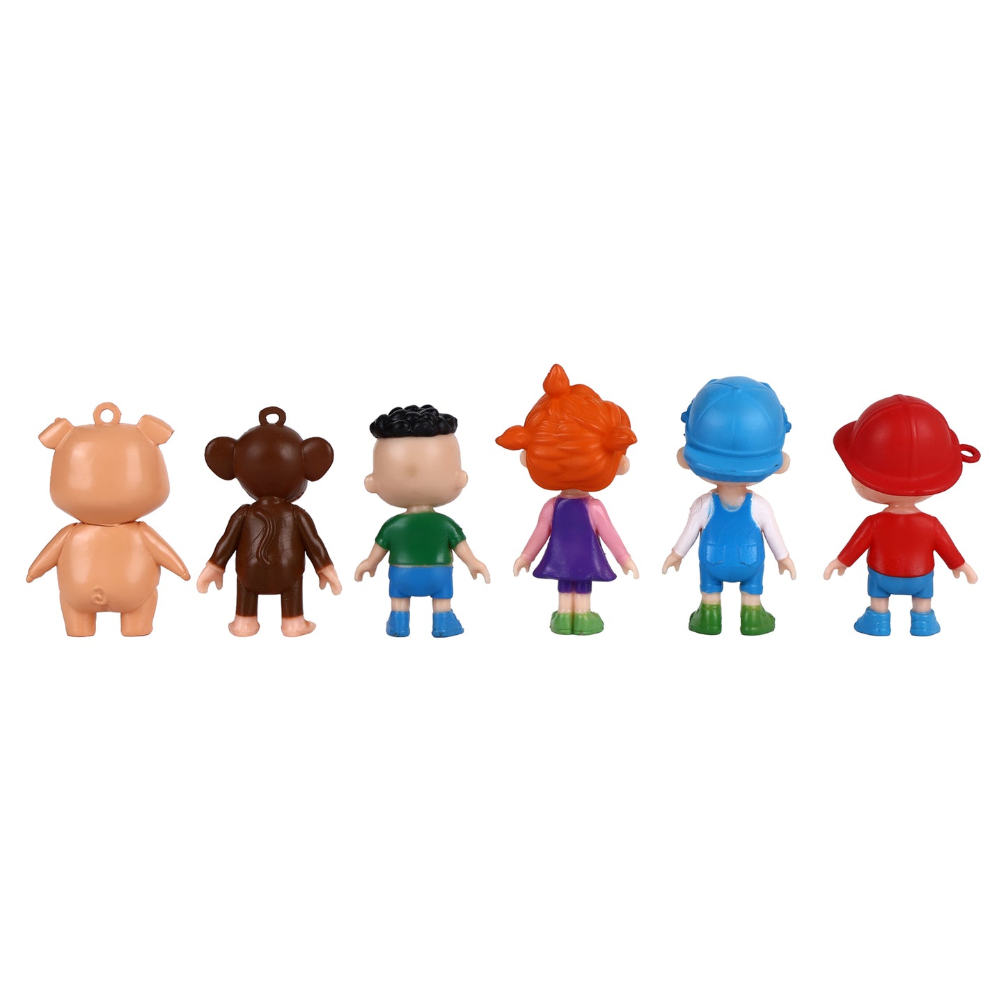 Cocomelon 18-Piece Mini Collectible Figure Set | JJ, Family, Friends, Animal & Alphabet Character Toys for Kids