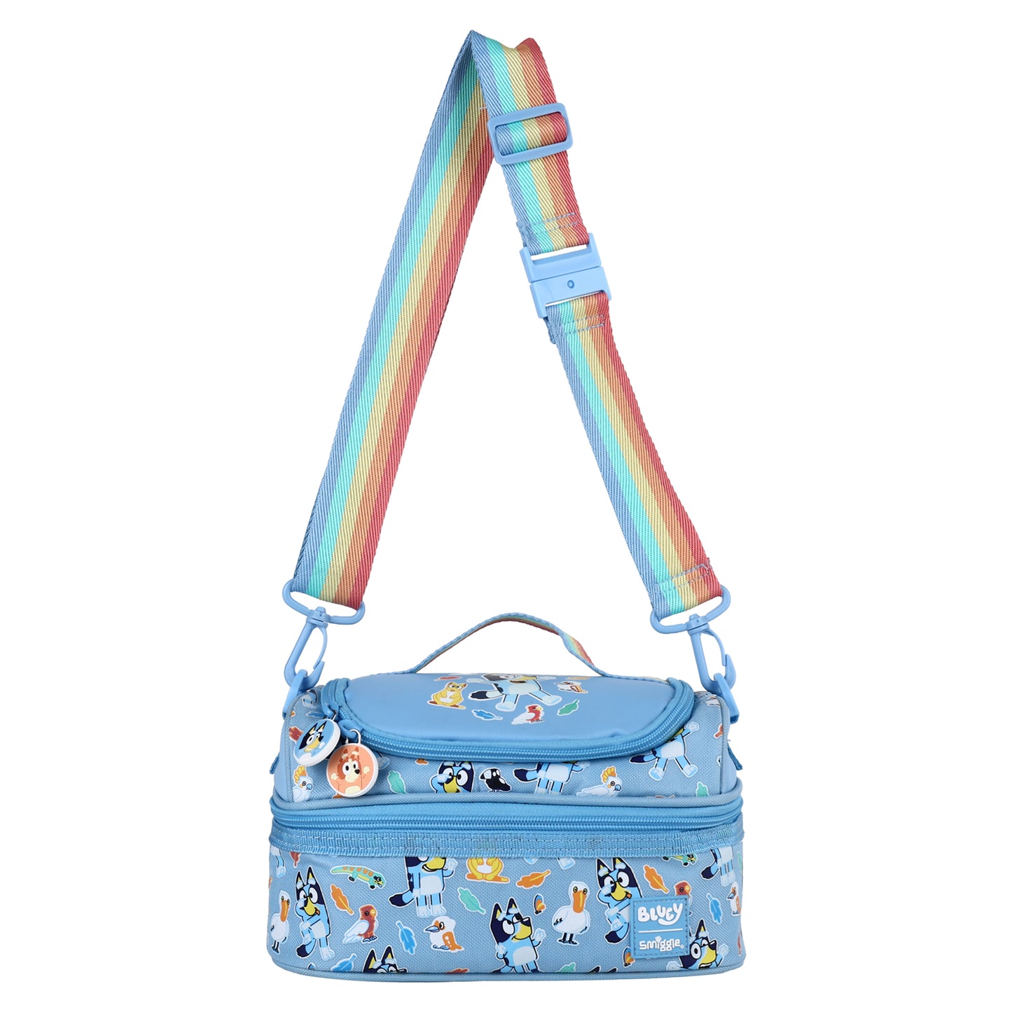 Smiggle Premium kids double-decker lunch bag  - Bluey