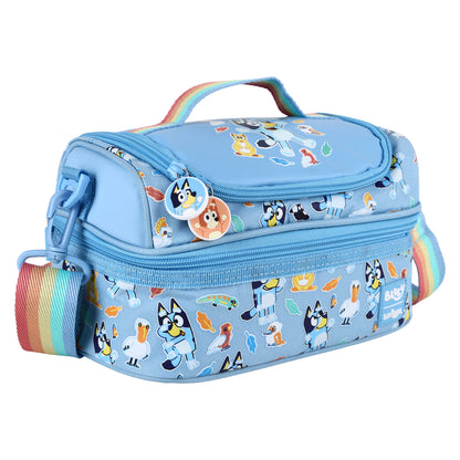 Smiggle Premium kids double-decker lunch bag  - Bluey