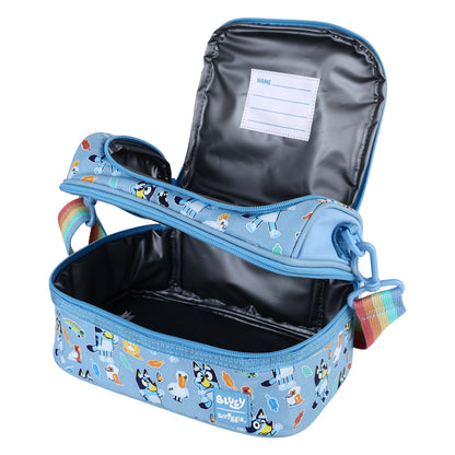 Smiggle Premium kids double-decker lunch bag  - Bluey